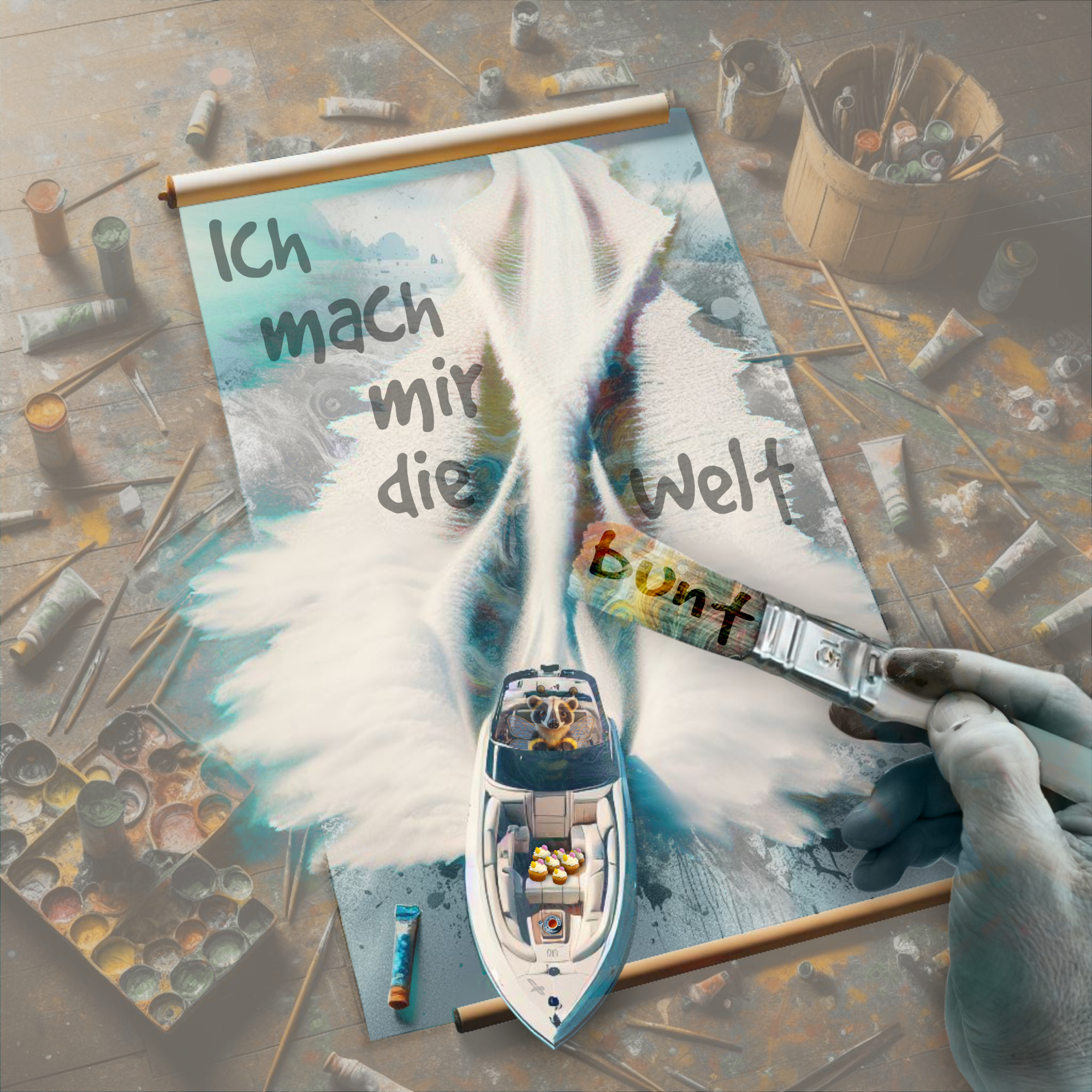 Ich mache mir die Welt bunt