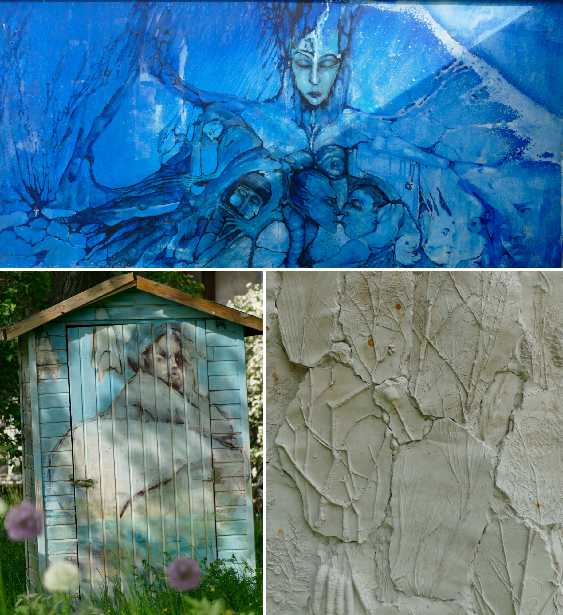 Auf dem Parkfriedhof in Plagwitz